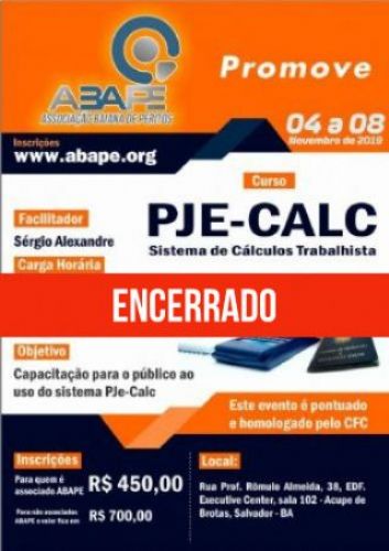 PJe-Calc Sistema de Cálculos Trabalhistas